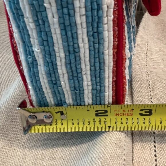 🦞Viral Beaded Red Lobster Shoulder Bag - with Lobster Charm - Made in India🦞 - Picture 11 of 12